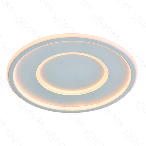 PLAFON METAL BRANCO+SILICONE 40CM 49W 3500LM 3000K  DCX03122