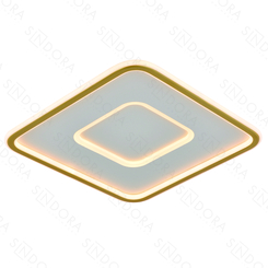 PLAFON  METAL DOURADO+SILICONE 40CM 58W 4200LM 3000K DCX03118