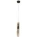 PENDENTE METAL DOURADO+CRISTAL 45CM 9W 900LM 3000K DCD02807