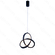 PENDENTE METAL PRETO+SILICONE 20CM 20W 1400LM 3000K DCD03200