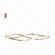 PENDENTE INOX DOURADO+SILICONE  20X157CM 65W 6500LM 3000K DCD06222