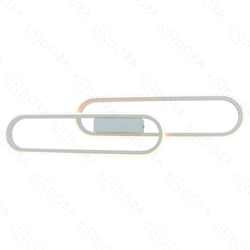 ARANDELA BRANCO+SILICONE  12×60CM 36W 3000K 2520LM DCB03033