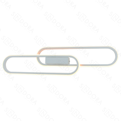 ARANDELA BRANCO+SILICONE  12×60CM 36W 3000K 2520LM DCB03033