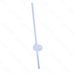 ARANDELA METAL BRANCO+SILICONE 60CM 12W 3000K 800LM DCB03147