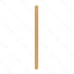 ARANDELA METAL DOURADO+ACRILICO 80CM 36W 3000K 2520LM DCB03154