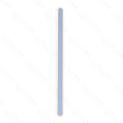 ARANDELA METAL BRANCO+ACRILICO 80CM 36W 3000K 2520LM DCB03156