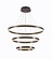PENDENTE(LUZ DIRETA E INDIRETA)PRETO 80X60X40CM 226W COM CONTROLE A29P