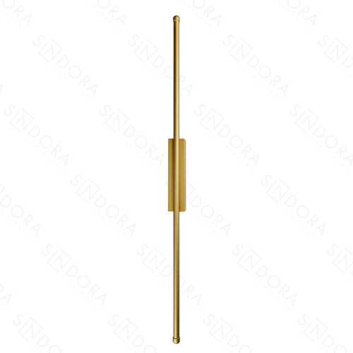 ARANDELA METAL DOURADO+SILICONE 60CM 8W 3000K 800LM DCB03139