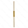 ARANDELA METAL DOURADO+SILICONE 60CM 8W 3000K 800LM DCB03139