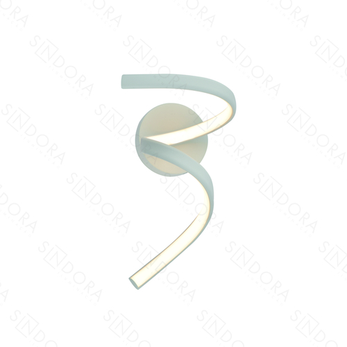ARANDELA BRANCO+SILICONE 25×16CM 15W 1050LM 3000K DCB03240