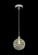 PENDENTE METAL CROMADO+CRISTAL 12CM G9×1 DCD00768