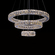 LUSTRE PENDENTE ALIANCA CRISTAL COM CONTROLE  60X40X20CM DCD01401