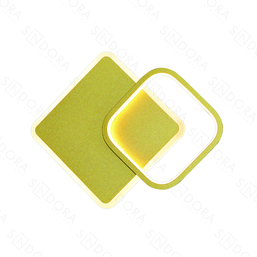ARANDELA 22×24CM 25W 3000K METAL DOURADO+SILICONE DCB03192