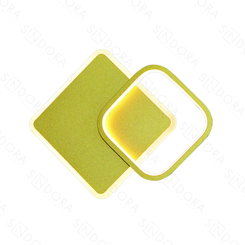 ARANDELA 22×24CM 25W 3000K METAL DOURADO+SILICONE DCB03192