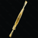 ARANDELA PAREDE CRISTAL DOURADO 100CM 20W 3000K DCB02851